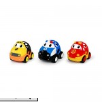 Oball Go Grippers Emergency 3 Pack Toddler Cars Multicolor 2.75 x 3.5 x 2.75  B075F1N2PX